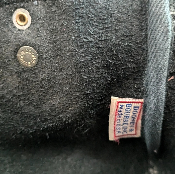 Dooney & Bourke Norwalk Shoulder Bag in Black Glove Tanned Leather Vintage - Picture 8 of 12